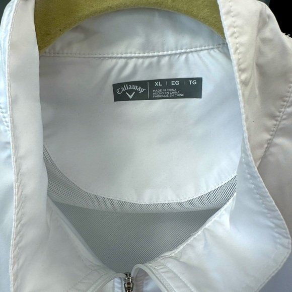 Callaway Women's Classic White Utility Jacket - Picture 3 of 8